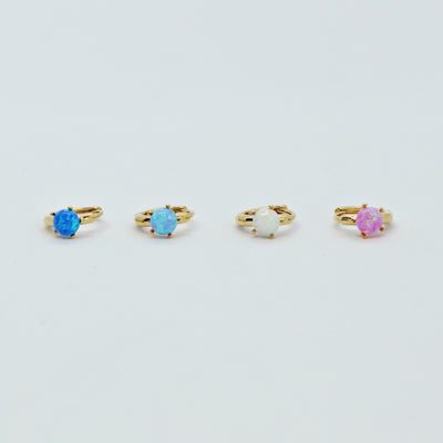 Mini Créoles Opal